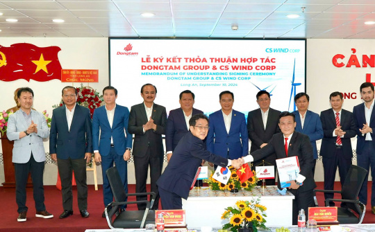 Long An đón dự án Nhà máy sản xuất thiết bị điện gió gần 200 triệu USD