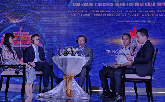 Diễn đàn logistics khu vực châu Âu - châu Mỹ: Nắm bắt cơ hội từ EVFTA và hướng tới logistics xanh