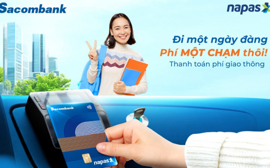 Sacombank triển khai thanh toán vé xe buýt qua thẻ NAPAS