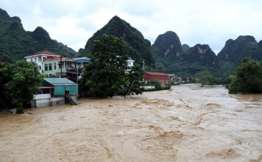 Cảnh báo lũ trên các sông khu vực Bắc Bộ và Thanh Hóa