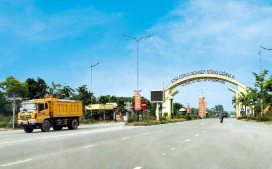 Tăng vốn đầu tư hạ tầng khu công nghiệp Sông Công II, tỉnh Thái Nguyên