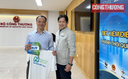 Các runners đã sẵn sàng gia nhập đường đua hưởng ứng Chiến dịch Giờ Trái đất năm 2024