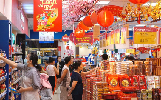 Cung cầu hàng hóa Tết tại các thành phố lớn đảm bảo, giá cả thị trường ổn định