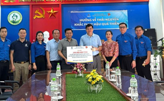 Trường Đại học Điện lực chung tay khắc phục hậu quả thiên tai
