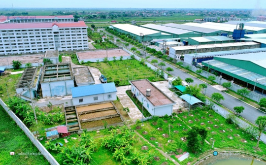 Ninh Bình: Triển khai dự án hạ tầng Cụm công nghiệp Kim Thái gần 900 tỷ đồng