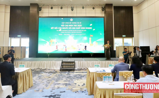 Hội chợ mùa Thu 2025 - Sự kiện xúc tiến thương mại quy mô và tầm vóc lớn chưa từng có