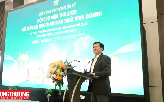 Họp báo thông tin về Hội chợ Mùa Thu năm 2025