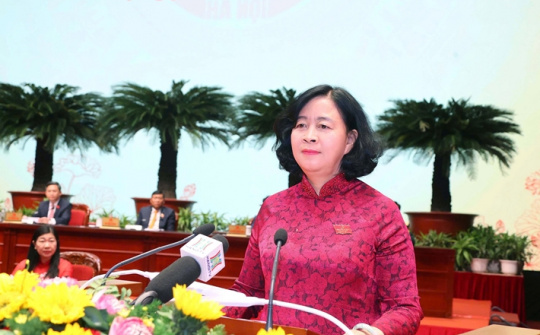 Bế mạc Đại hội đại biểu Đảng bộ Thành phố Hà Nội lần thứ XVIII, nhiệm kỳ 2025 - 2030