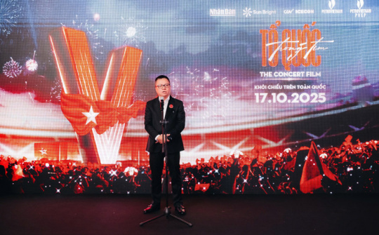 Ra mắt phim hòa nhạc “Tổ quốc trong tim: The Concert Film”