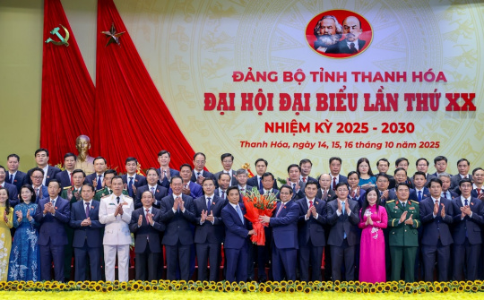 Thủ tướng: Tỉnh Thanh Hóa đột phá phát triển 4 trung tâm kinh tế động lực