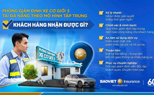 Bảo hiểm Bảo Việt khai trương phòng Giám định  Xe cơ giới 3 tại Đà Nẵng