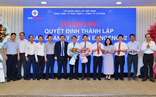 EVNGENCO2 công bố thành lập Ban Quản lý dự án