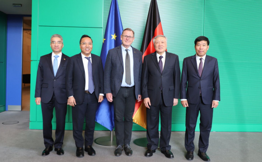 Thúc đẩy hợp tác công nghiệp, thương mại và năng lượng giữa Việt Nam và Đức