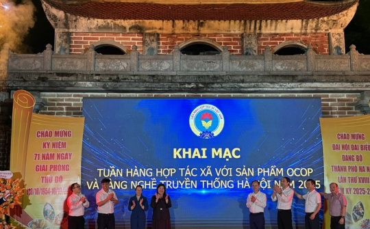 Đặc sắc Tuần hàng Hợp tác xã với sản phẩm OCOP và Làng nghề truyền thống Hà Nội