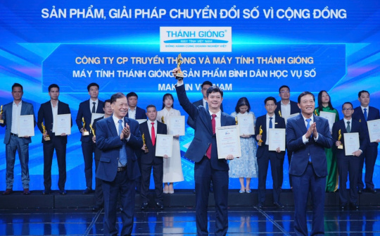 Máy tính Thánh Gióng giành Giải “Sản phẩm chuyển đổi số tiêu biểu vì cộng đồng” tại VDA 2025