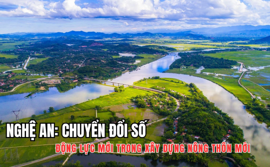 Nghệ An: Chuyển đổi số - động lực mới trong xây dựng nông thôn mới