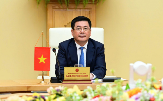 Bộ trưởng Bộ Công Thương Nguyễn Hồng Diên là thành viên Ban Chỉ đạo quốc gia về dữ liệu