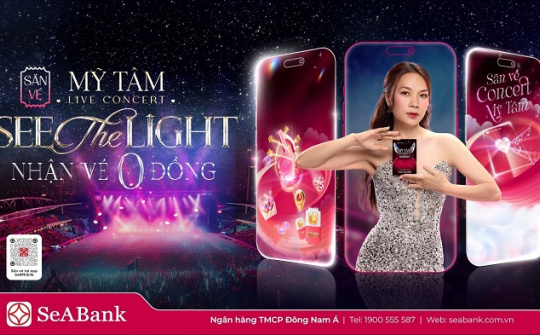 SeABank mang cơ hội săn vé miễn phí cho khách hàng trải nghiệm Mỹ Tâm Live Concert 2025