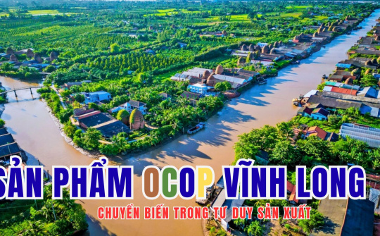 Sản phẩm OCOP Vĩnh Long chuyển biến trong tư duy sản xuất