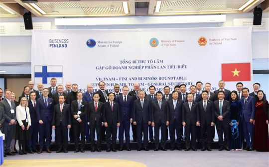 Các hoạt động của Bộ trưởng Nguyễn Hồng Diên trong khuôn khổ chuyến thăm chính thức của Tổng Bí thư Tô Lâm tới Phần Lan
