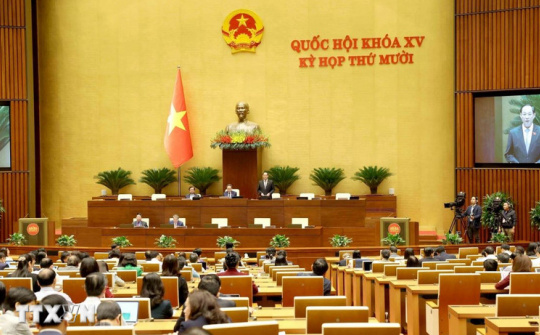 Kỳ họp thứ 10, Quốc hội khóa XV thông qua Nghị quyết về công tác nhân sự