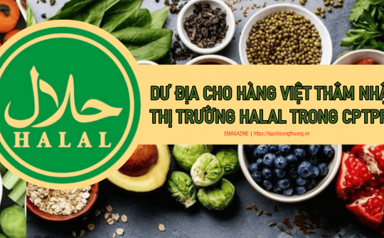 [eMagazine] Dư địa cho hàng Việt thâm nhập thị trường Halal trong CPTPP
