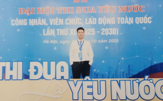 Phạm Xuân Huy – Gương mặt tiêu biểu của Tổng công ty Thép Việt Nam được vinh danh toàn quốc