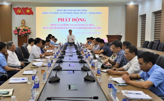 Than Hà Tu phát động thi đua 90 ngày đêm về đích năm 2025