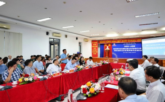 Cán bộ, học viên Học viện Chính trị Quốc gia Hồ Chí Minh thăm và làm việc tại Thủy điện An Khê – Ka Nak