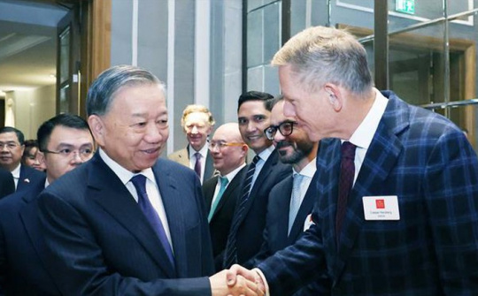 Tổng Bí thư Tô Lâm dự Tọa đàm Doanh nghiệp Việt Nam - Anh