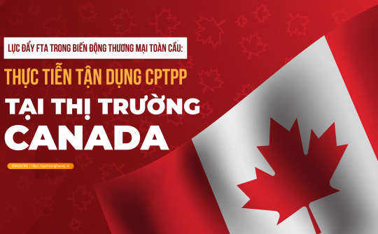 [eMagazine] Lực đẩy FTA trong biến động thương mại toàn cầu: Thực tiễn tận dụng CPTPP tại thị trường Canada
