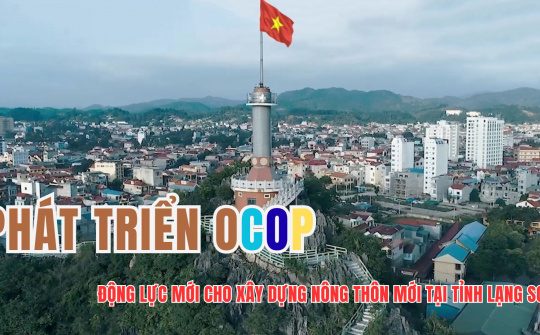 Phát triển OCOP - động lực mới cho xây dựng nông thôn mới tại tỉnh Lạng Sơn