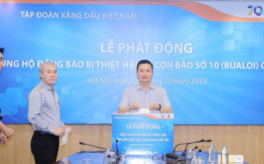 Petrolimex phát động ủng hộ nhân dân các địa phương bị bão số 10 - Bualoi tàn phá