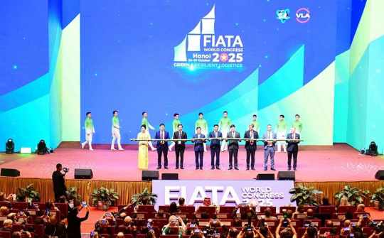 FIATA World Congress 2025: Thúc đẩy chuyển đổi xanh, nâng cao năng lực cạnh tranh của ngành Logistics