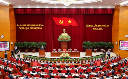 Thông báo Hội nghị lần thứ 13 Ban Chấp hành Trung ương Đảng khóa XIII