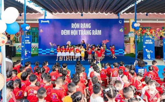 Vinamilk thắp sáng mùa Trung thu, gửi trọn yêu thương đến trẻ em cả nước