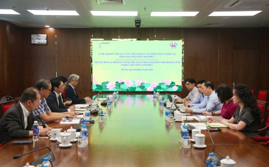 VINACOMIN - JOGMEC: Hợp tác đào tạo công nghệ an toàn và khai thác than