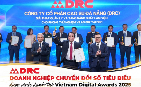DRC - Doanh nghiệp chuyển đổi số tiêu biểu được vinh danh tại VDA 2025