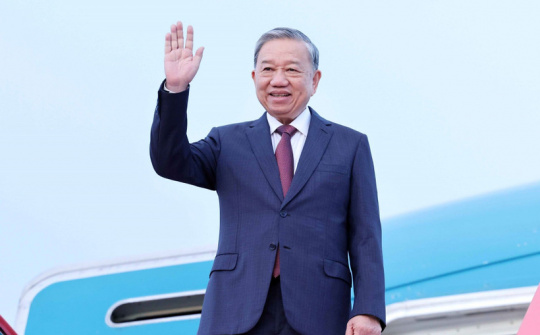 Tổng Bí thư Tô Lâm đến Bình Nhưỡng, bắt đầu thăm cấp Nhà nước tới Triều Tiên