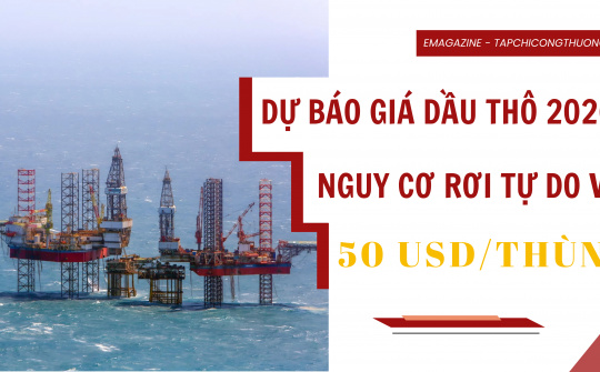 Dự báo giá dầu thô 2026: Nguy cơ rơi tự do về 50 USD/thùng