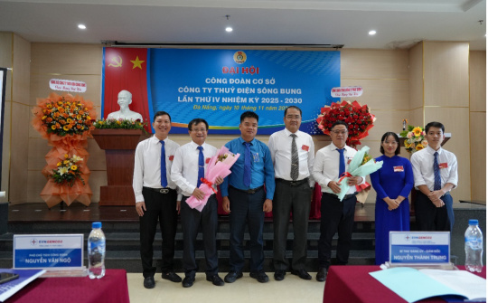 Đại hội Công đoàn Công ty Thủy điện Sông Bung lần thứ IV: Dấu mốc của đoàn kết và khát vọng phát triển bền vững