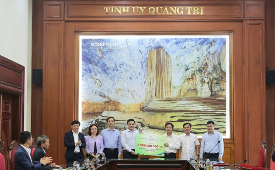 Petrovietnam đồng hành cùng tỉnh Quảng Trị và TP Huế khắc phục hậu quả thiên tai