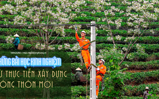 Những bài học kinh nghiệm từ thực tiễn xây dựng nông thôn mới