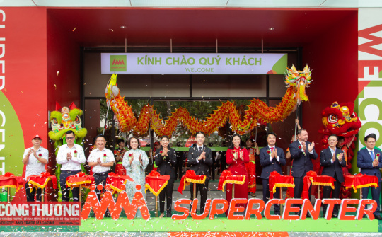 Đưa vào hoạt động trung tâm thương mại đầu tiên của MM Mega Market tại Việt Nam
