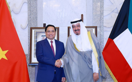 Việt Nam - Kuwait chính thức nâng cấp quan hệ lên Đối tác Chiến lược