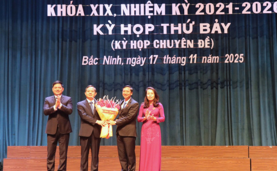 Ông Phạm Hoàng Sơn được bầu làm Chủ tịch UBND tỉnh Bắc Ninh