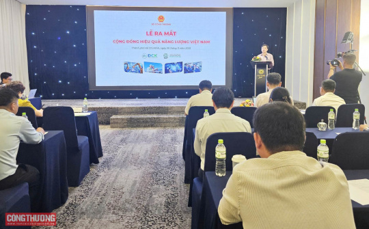 Bộ Công Thương ra mắt Cộng đồng Hiệu quả năng lượng Việt Nam