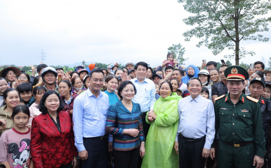 Chủ tịch nước Lương Cường dự Ngày hội Đại đoàn kết toàn dân tại Đà Nẵng