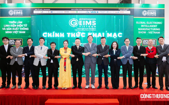 GEIMS 2025: Đòn bẩy "nâng tầm" công nghiệp điện tử và sản xuất thông minh tại Việt Nam
