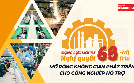 [eMagazine] Động lực mới từ Nghị quyết 68-NQ/TW mở rộng không gian phát triển cho công nghiệp hỗ trợ